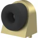 KWS ajtóütköző 2028 37x48x50mm alumínium sárgarézszínű eloxált