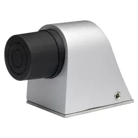   KWS ajtóütköző - lemez 55 x 80 mm magasság 70 mm ezüstszínű alumínium