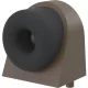 KWS ajtóütköző 2028 37x48x50mm alumínium sötétbarna eloxált