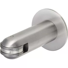   Ajtókitámasztó 1018 mágnessel 80 mm alumínium ezüst eloxált