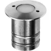 ajtórögzítő 1040 padlópersellyel löket 60 mm lakkozott fekete alu/nemesacél