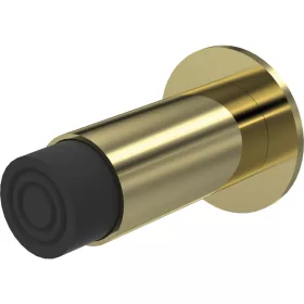   KWS fali ajtóütköző 2064 rugós puffer hossz 80 mm sárgaréz fényes