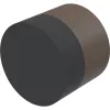 KWS fali ajtóütköző 2068 átmérő 30 mm hossz 25 mm alumínium sötétbarna eloxált
