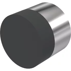   KWS fali ajtóütköző 2068 átmérő 30 mm hossz 25 mm nemesacél fényes