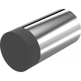   KWS fali ajtóütköző 2070 átmérő 30 mm hossz 60 mm nemesacél fényes