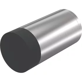   KWS fali ajtóütköző 2071 átmérő 30 mm hossz 80 mm nemesacél matt