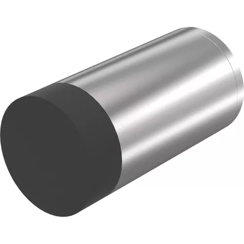 KWS fali ajtóütköző 2072 átmérő 30 mm hossz 100 mm nemesacél matt