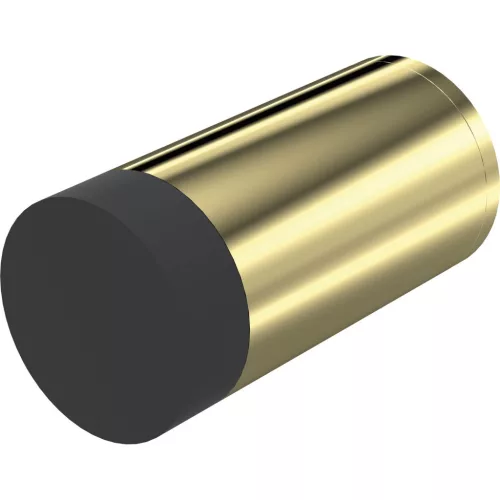 KWS fali ajtóütköző 2073 átmérő 30 mm hossz 120 mm sárgaréz fényes