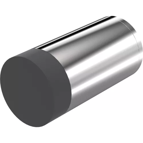 KWS fali ajtóütköző 2073 átmérő 30 mm hossz 120 mm nemesacél fényes