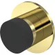 KWS fali ajtóütköző 2069 átmérő 30 mm hossz 28 mm sárgaréz fényes