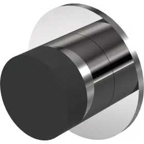   KWS fali ajtóütköző 2069 átmérő 30 mm hossz 28 mm nemesacél fényes