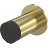 KWS fali ajtóütköző 2075 átmérő 30 mm hossz 80 mm sárgaréz matt