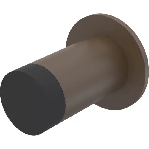 KWS fali ajtóütköző 2076 átmérő 30 mm hossz 100 mm alumínium sötétbarna eloxált