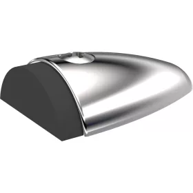 KWS ajtóütköző 2090 90 x 60 x 25mm nemesacél fényes