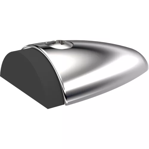 KWS ajtóütköző 2090 90 x 60 x 25mm nemesacél fényes