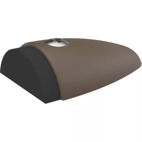 KWS ajtóütköző 2092 90 x 60 x 25mm alumínium sötétbarna eloxált