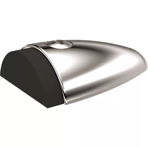 KWS ajtóütköző 2092 90 x 60 x 25mm sárgaréz nikkelezett
