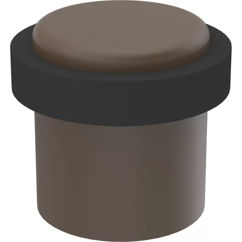 KWS ajtóütköző 2095 átmérő 50 mm alumínium sötétbarna eloxált
