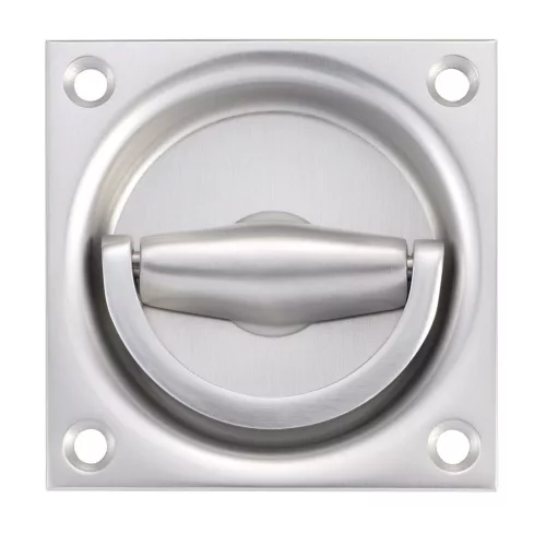 Behajtható kagylófogantyú fél KWS 5113 7 mm sárgaréz matt