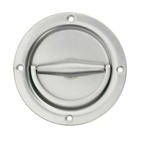 Behajtható kagylófogantyú fél KWS 5037 9 mm acél/alu ezüst lakkozott