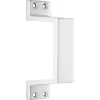 KWS tolókapu fogantyú 5315 ferde 140mm alumínium újezüst eloxált