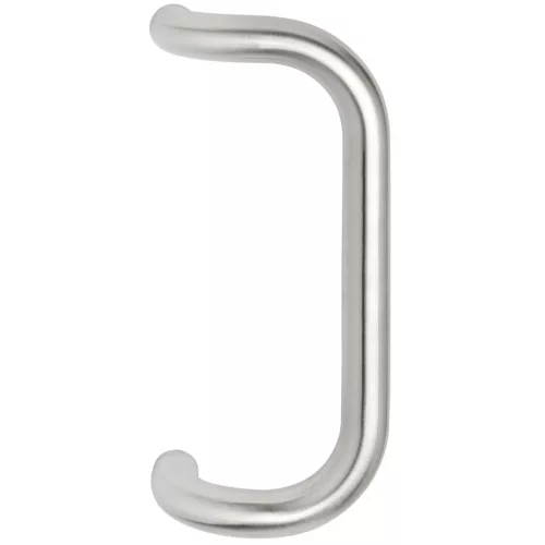KWS ajtófogantyú 84 - hajlított 330mm lyuktáv. 300mm ? 30mm rozsdamentes