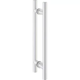   KWS ajtófogantyú 8142 - hossz 350 mm alumínium ezüst eloxált