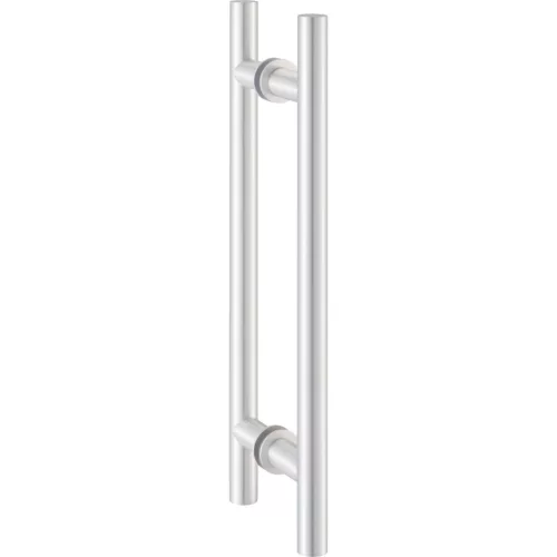 KWS ajtófogantyú 8142 - hossz 350 mm alumínium ezüst eloxált
