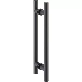   KWS ajtófogantyú 8142 - hossz 350 mm alumínium fekete matt