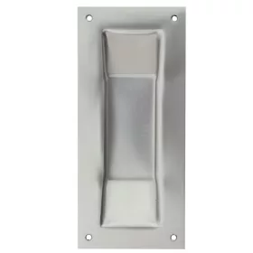   KWS tolóajtó kagylófogantyú 5208 szögletes 90 x 200 mm alumínium ezüst eloxált