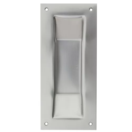 KWS tolóajtó kagylófogantyú 5208 szögletes 90x200mm alu sárgarézszínű eloxált