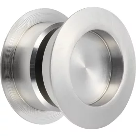   KWS tolóajtókagyló pár 5251 kerek ajtóvast. 38-42 mm nemesacél fényes