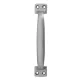KWS tolókapu fogantyú 5305 180 mm öntöttvas ezüst lakkozott