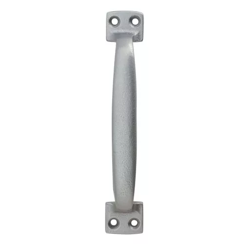 KWS tolókapu fogantyú 5306 200 mm öntöttvas ezüst lakkozott