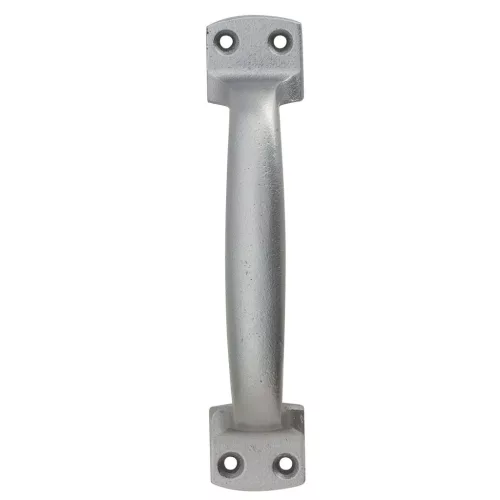 KWS tolókapu fogantyú 5310 200 mm öntöttvas ezüst lakkozott
