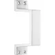KWS tolókapu fogantyú 5317 srég 180 mm alumínium sárgarézszínű eloxált