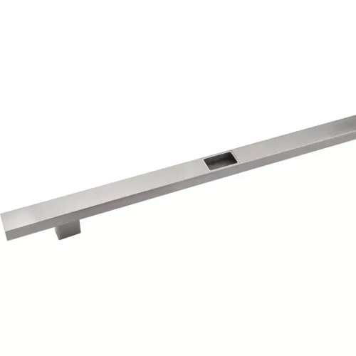 KWS ajtófogantyú 8536 egyenes marással 1500 mm csiszolt rozsdamentes