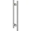 KWS ajtófogantyú 8142 - hossz 720 mm alumínium nemesacél hatás