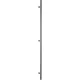 MARCHESI kilincs 8202 - egyenes 1240 mm lyuktáv. 1040 mm matt nemesacél