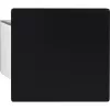 KWS lapfogantyú SARAH 150x150x10 mm alu ezüst eloxált/fekete bevonatos