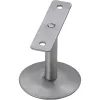 Lépcsőkorláttartó lapos rozetta ? 61 mm faltáv.  58 mm nemesacél