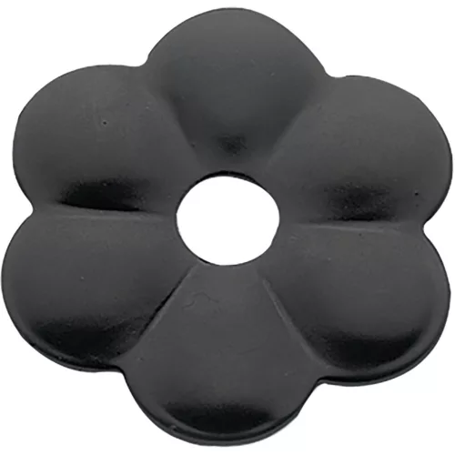 Díszrozetta (gerendaalátét) átmérő 80x4 mm furat-átmérő 13 mm fekete porszórt (C)