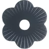 Díszrozetta (gerendaalátét) átmérő 80x4 mm furat-átmérő 13 mm fekete porszórt (B)