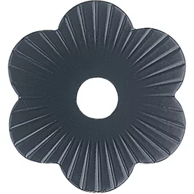   Díszrozetta (gerendaalátét) átmérő 80x4 mm furat-átmérő 17 mm fekete porszórt (B)