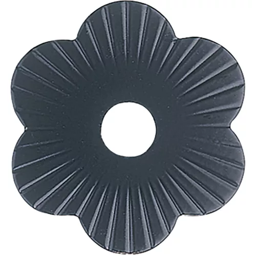 Díszrozetta (gerendaalátét) átmérő 80x4 mm furat-átmérő 17 mm fekete porszórt (B)