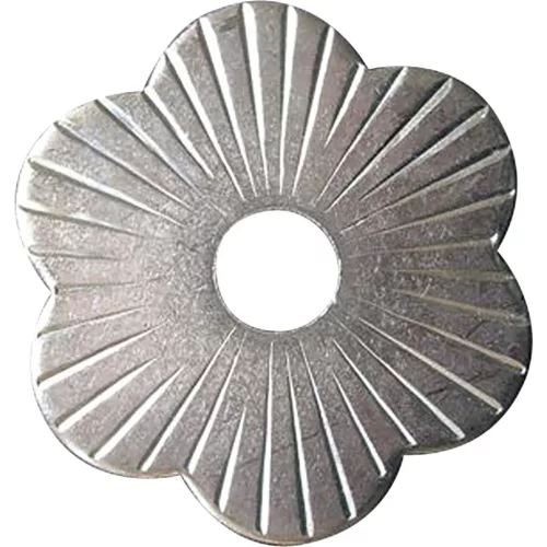 Díszrozetta (gerendaalátét) átmérő 80x4 mm furat-átmérő 17 mm fekete porszórt acél