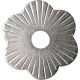 Díszrozetta (gerendaalátét) átmérő 80x4 mm furat-átmérő 17 mm fekete porszórt acél