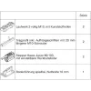 HAWA Junior 100/B vasalatszett fához 2 Standard ütköző tartócsavar +20mm