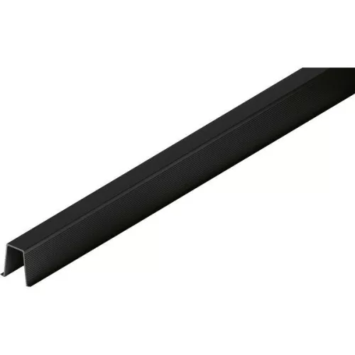 HAWA-vezetősín fa ajtók hossza 1300 mm műanyag fekete