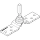 Hawa-Frontslide 60/A és 60/matic függesztő vasalat M8